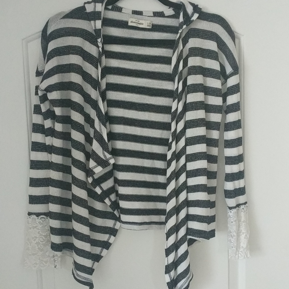 Abercrombie Kids Hooded Cardigan